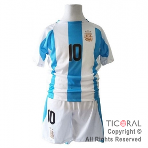 DISFRAZ HINCHA ARGENTINA TALLE 0 x 1